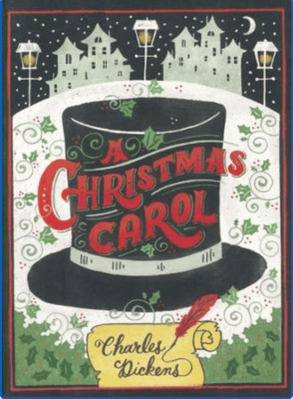 A Christmas Carol by Charles Dickens book cover